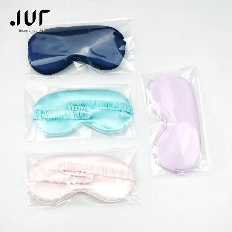 Imitated Silk Eye Mask for Sleeping Breathable Eyeshade Cover Sleeping Mask for Travel Nap Soft Comfort Blindfold Night Eyepatch