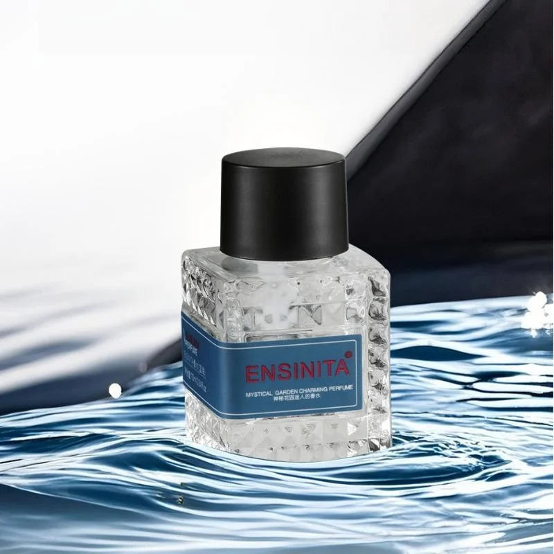 Tidesmit unisex alcohol-free Eau de Toilette with long-lasting rose, cedarwood, and woody floral romantic notes.