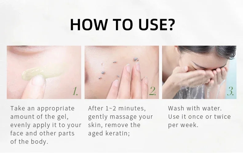 Matcha Exfoliating Peeling Gel | Deep Facial Scrub for Glowing Skin Scrubs Treatments Tidesmit