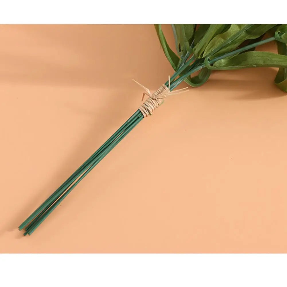 1 Pcs Artificial Flower Lily Of The Valley Flower Bunch W/ 3 Bunch White Green For Home Decoration Accessories