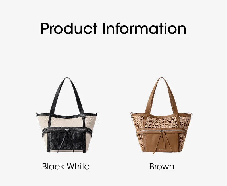 Amazing Song Original Design Cheese Roll Tote Bag Woven Family Shoulder Bag Fashion For Women