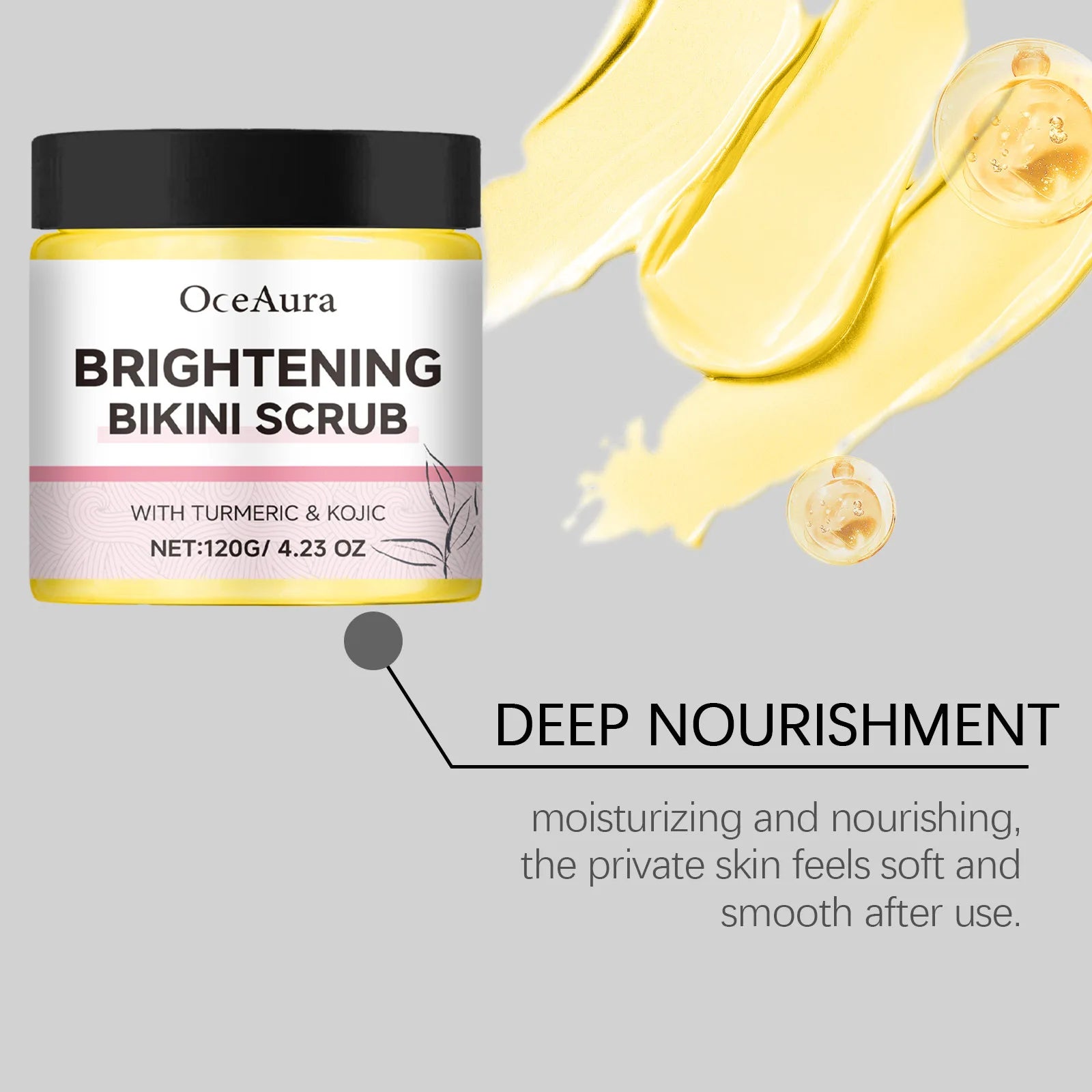 Vitamin Body Brightening Scrub 120g - Salon-Quality Exfoliating Treatment Scrubs Treatments Tidesmit