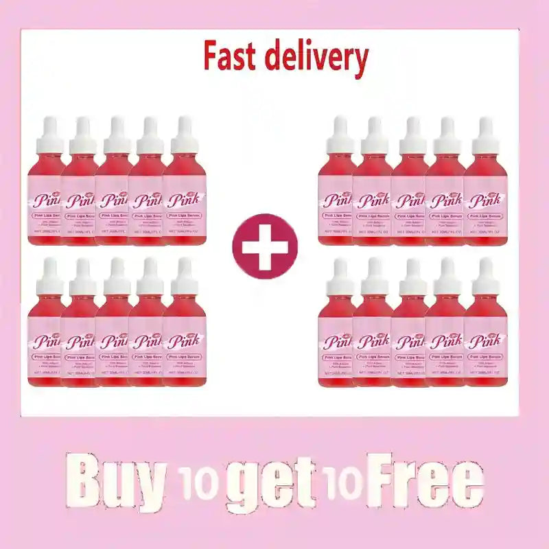 Instant Lip Plumping Serum | Moisturizing Anti-Wrinkle Treatment Lip Care 20pcs Tidesmit