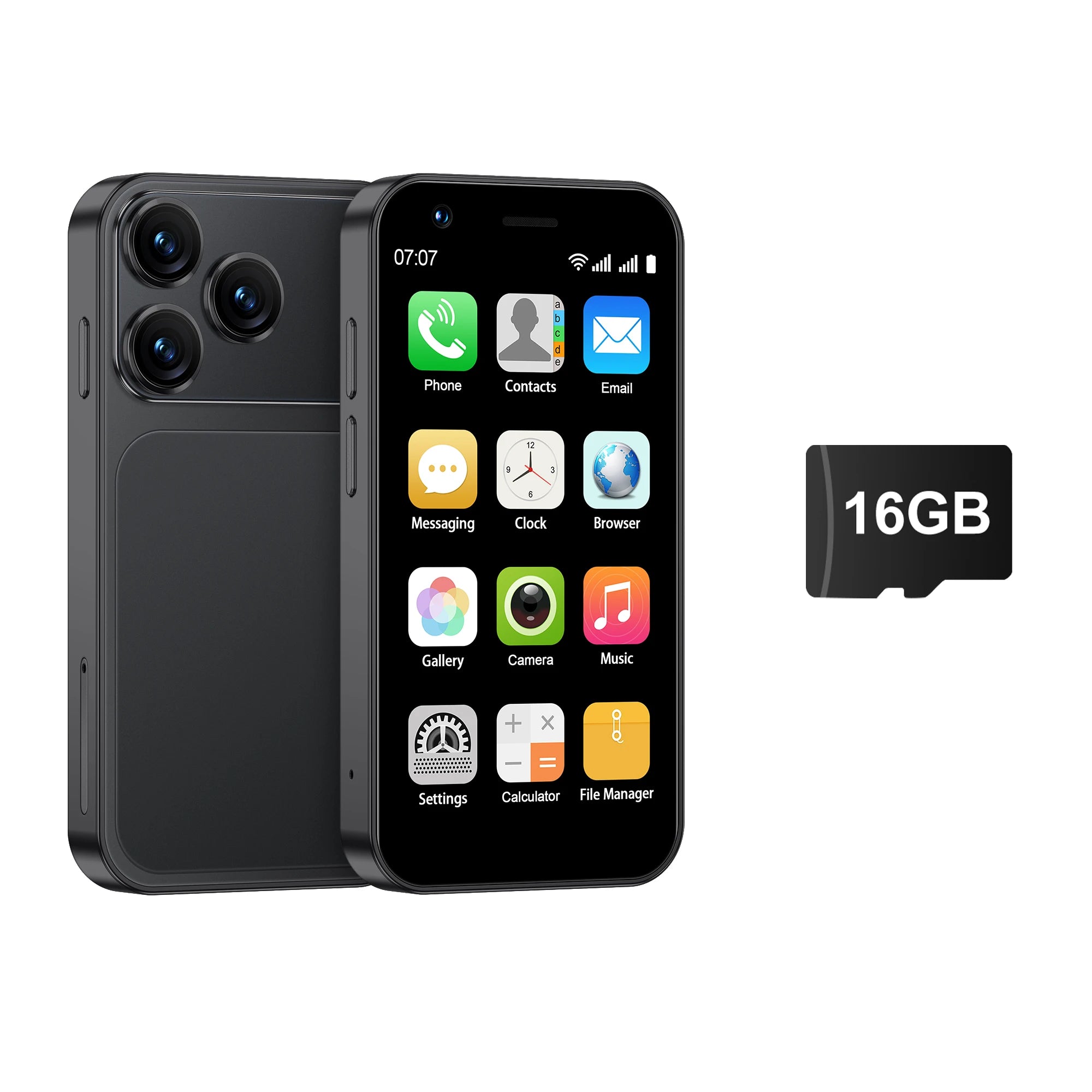 SERVO 18SE mini Smartphone 3.0inch HD Display 3G WCDMA 2GB+16GB GPS Android Small Portable Cellphone Dual SIM Standby Play Store