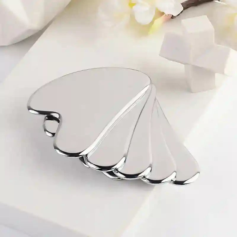 Stainless Steel Gua Sha Tool for Face Lifting and Skin Toning Massage Roller Tidesmit