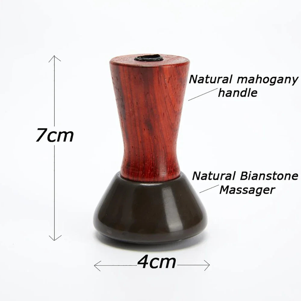 Electric Volcanic Stone Massager | Natural Bian Gua Sha Heat Therapy Back Massage Instrument Tidesmit