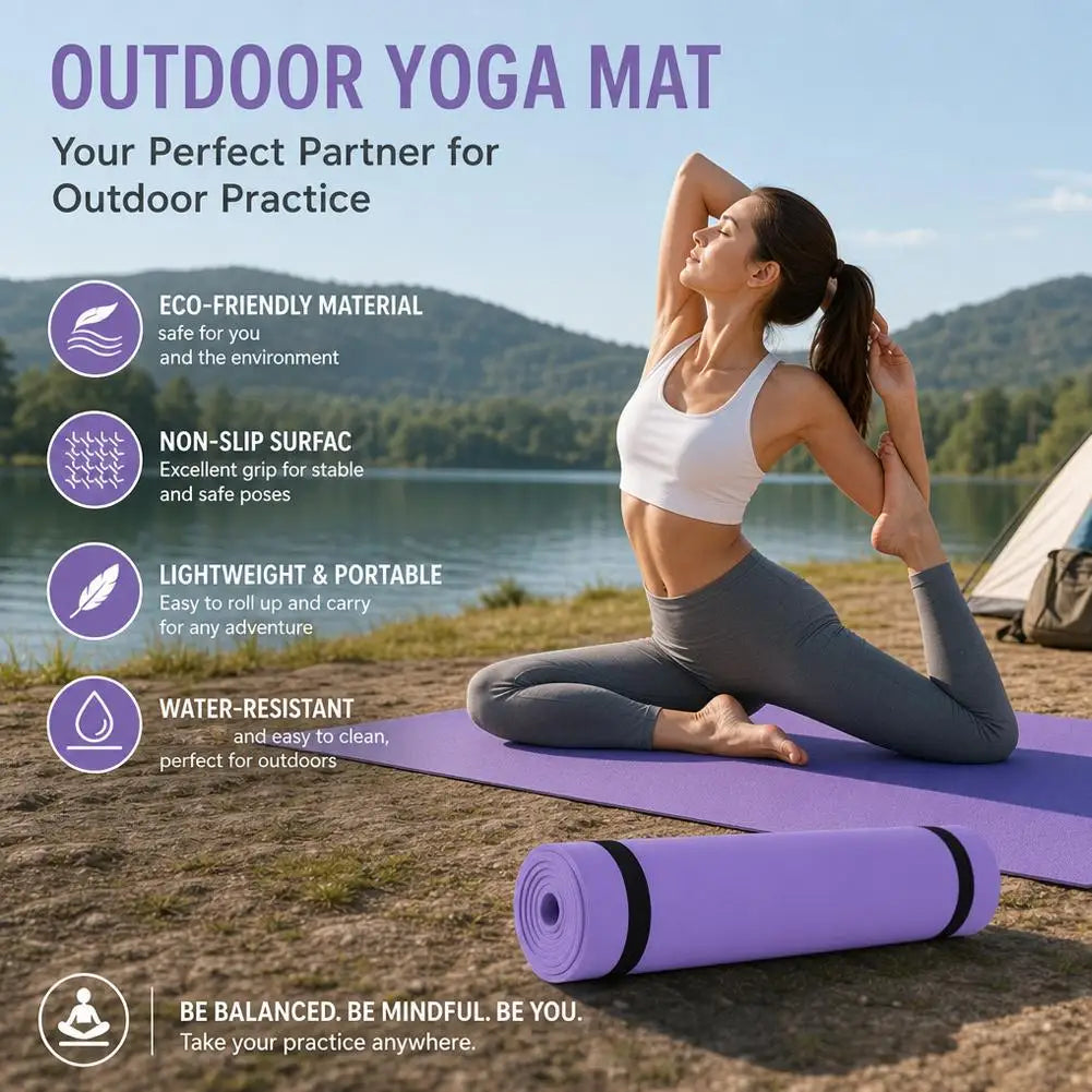 Yoga Mat Nonslip Exercise Fitness Pilates Mat Exercise Body Building Blanket For Exercise Yoga And Pilates Gymnastics Mat