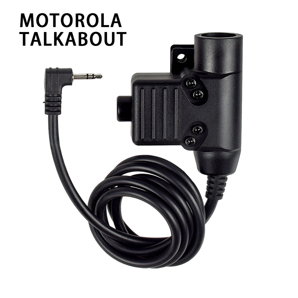 Tactical Shooting Headset with U94 PTT for Baofeng Radio - Tidesmit Tidesmit