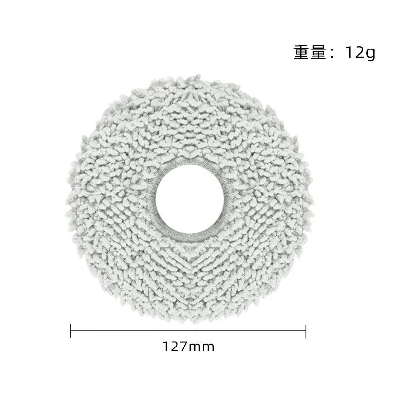 Tidesmit replacement parts kit for Ecovacs T30 Pro and Yeedi M12 Pro+ including dust bags, brushes, filters, and mops