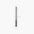 Outdoor Overleng IP65 Waterproof LED Lawn Light 85-265V Landscape Trihedral Luminescence Street Lamp For Villa Door Decoration