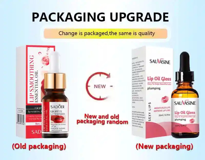 Lip Plumping Serum with Hyaluronic Acid - Hydrating Lip Care Treatment Lip Care Tidesmit