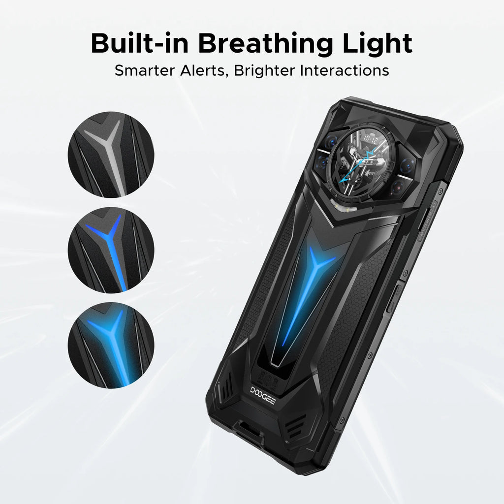 DOOGEE S200 5G Rugged Smartphone with Dual AMOLED Display & 1TB Storage AE Tidesmit