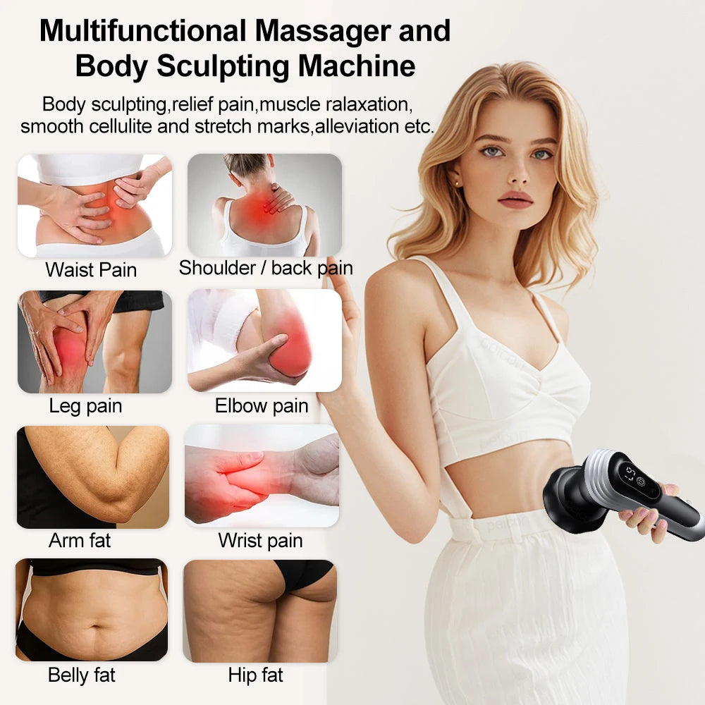 Body Sculpting Machine for Belly Fat | Portable Wellness Tool Relaxation Treatment Tidesmit