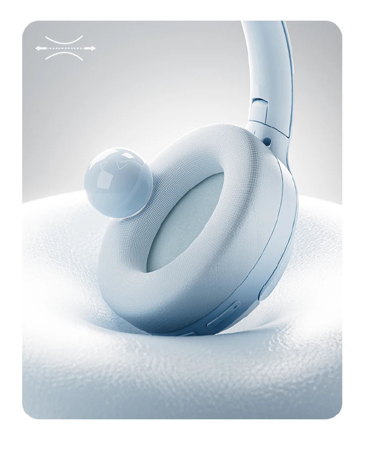 Tidesmit Wireless Headphones with Active Noise Cancellation - Over-Ear Tidesmit