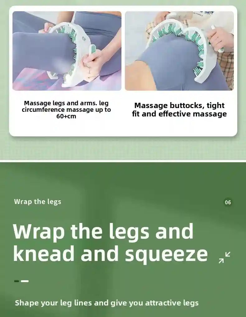 Massage Roller for Muscle Relief with Detachable Handle - Tidesmit Massage Roller Tidesmit