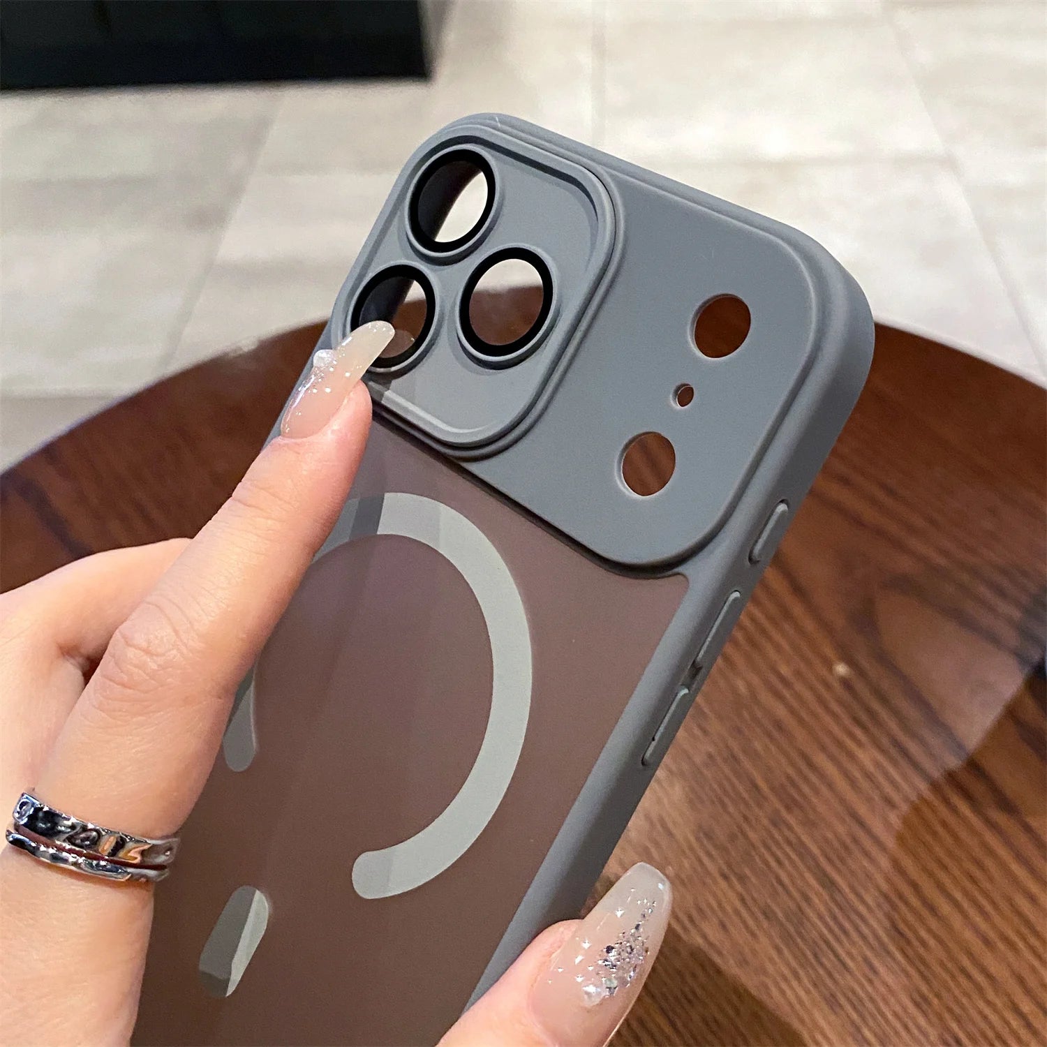 Magnetic Phone Case for iPhone 17 with Lens Protection and Slim Bumper Tidesmit