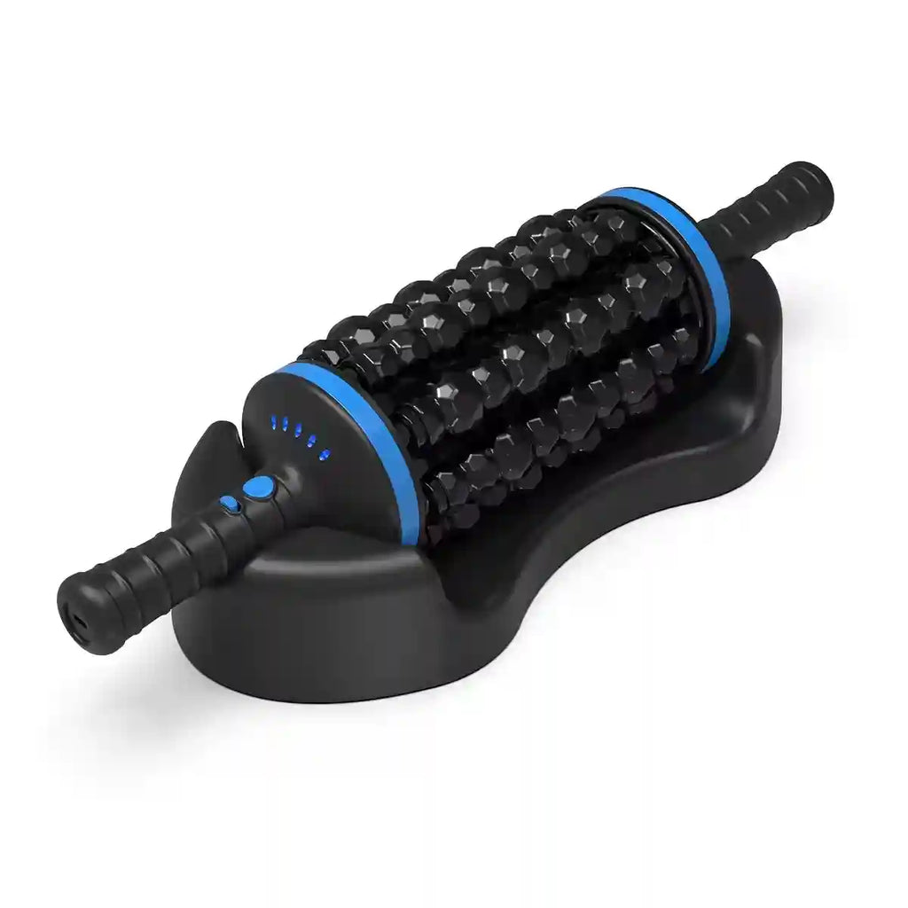 Tidesmit Electric Massage Roller | Deep Tissue Muscle Recovery | Black Massage Roller Night Black Tidesmit