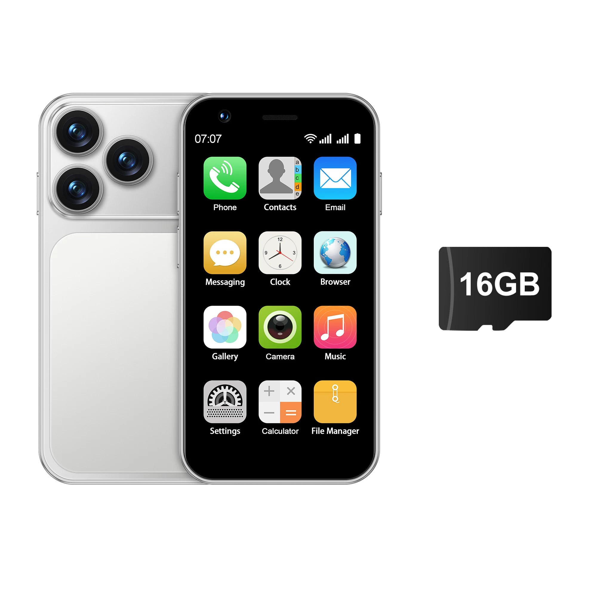 SERVO 18SE MINI Android Mini Smartphone 3G WCDMA 2GB RAM 16GB ROM Wi-Fi Hotspot GPS 3.0" Touch Small Smart Phones 2 SIM Standby
