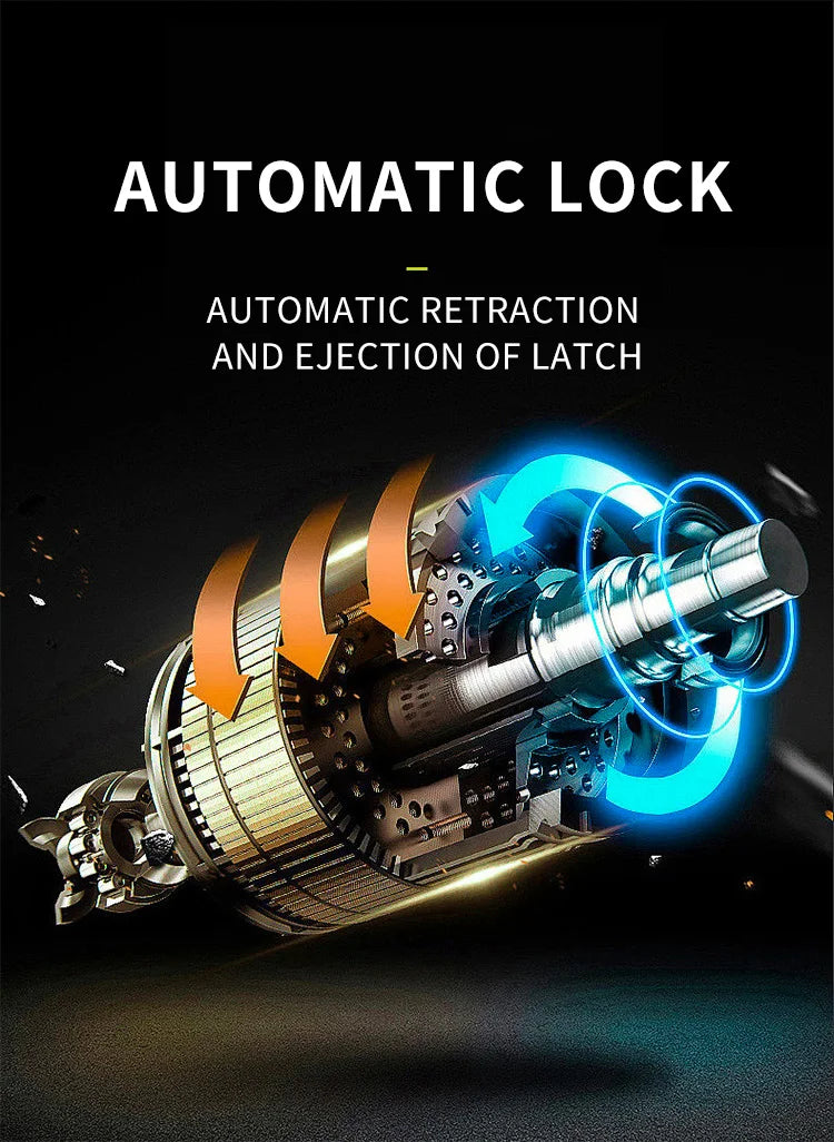 Digital Door Lock Competitive Price Fingerprint USmart Go APP Tuya Smart WiFi With Camera Smart Door Lock