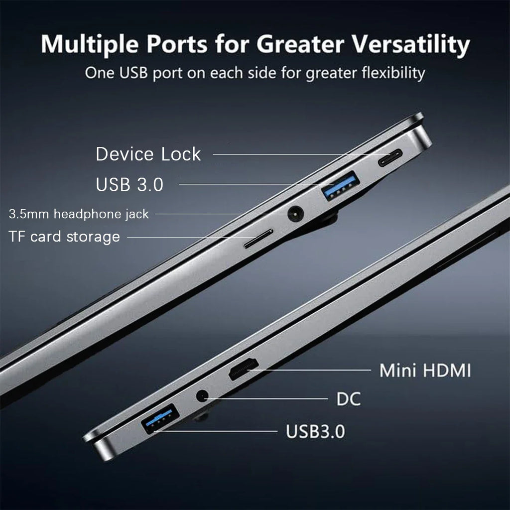 2026 14.1" Intel Core I9 10980HK Laptop Computer Windows 11 Pro 16GB 32GB DDR4 1TB SSD Notebook PC Portable Laptops Gaming