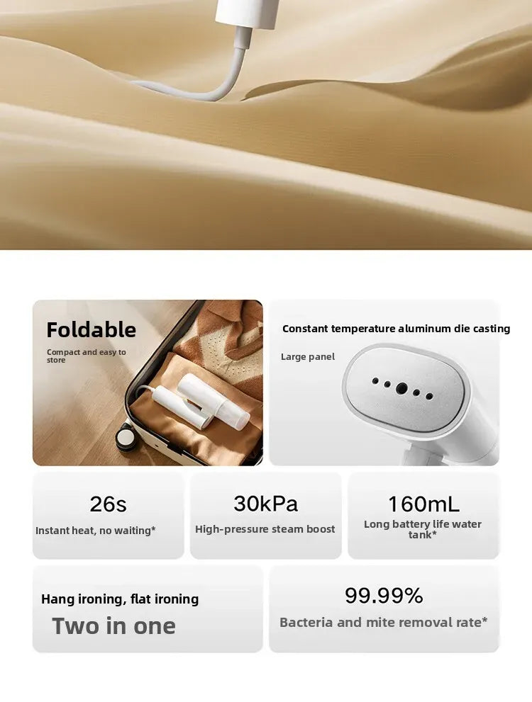 Mijia Handheld Garment Steamer 2 Portable Fabric Iron 220V