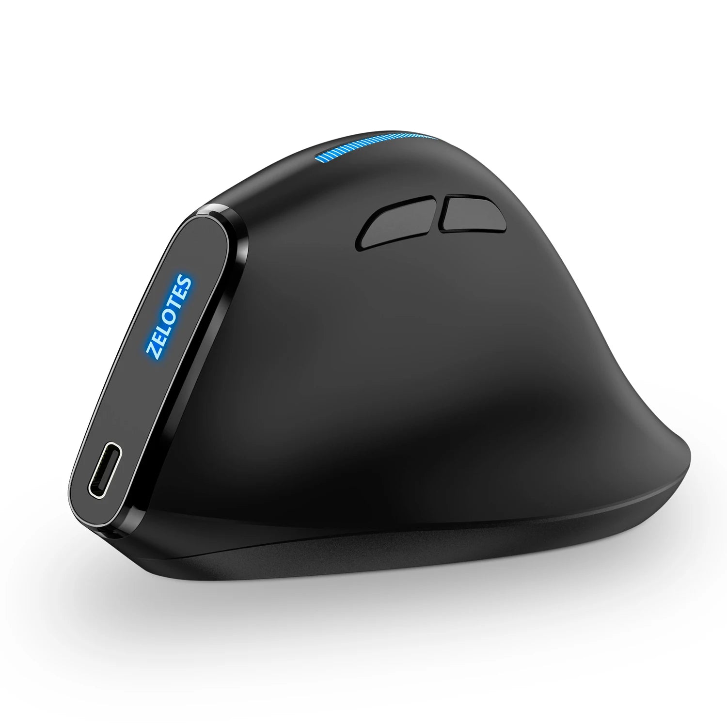 ZELOTES F-36A 2.4G Wireless Mouse Charging Blu-ray 6-button Optical mouse 3 level DPI black mouse