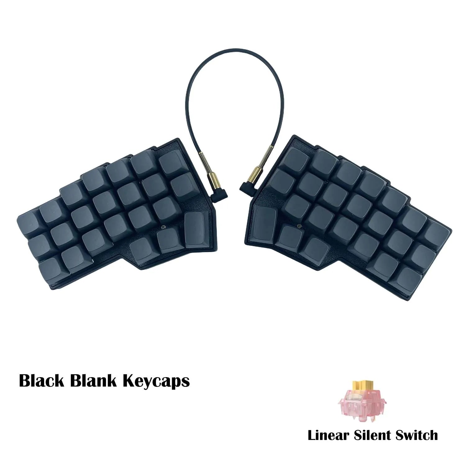 Corne V4.1 Split Ergonomics Hot-swappable MX Mechanical Keyboard Wired South RGB VIAL fully rogrammable