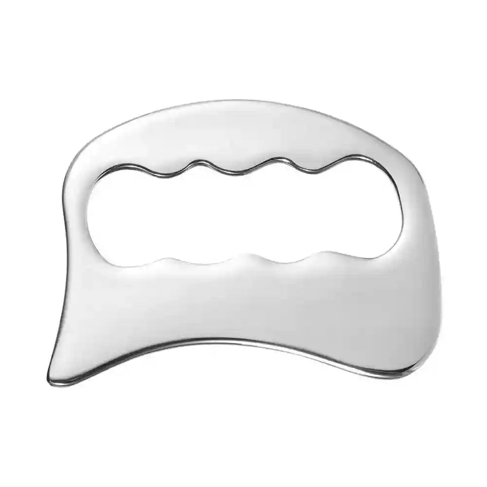Stainless Steel Gua Sha Massage Tool for Face and Body - Tidesmit Eye Massage Instrument 1pc Tidesmit