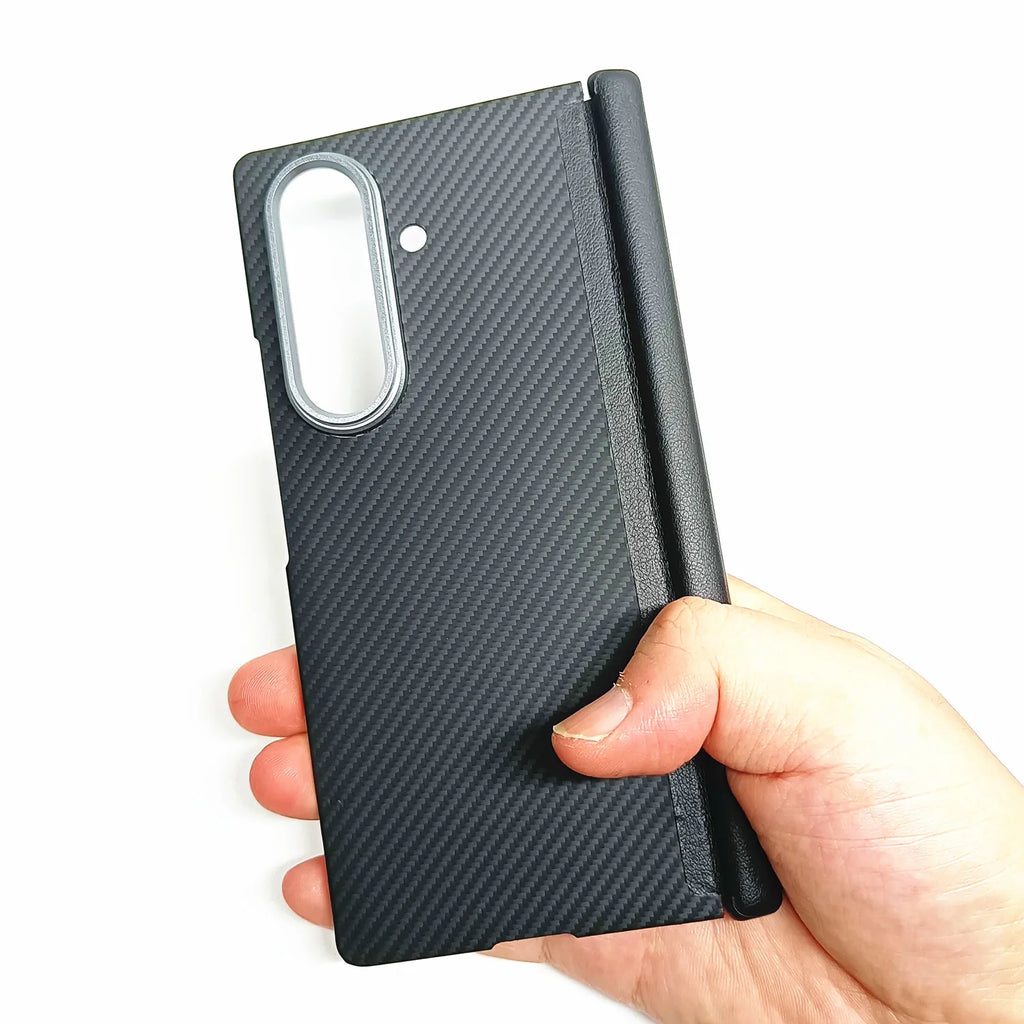 Aramid Fiber Case for Galaxy Z Fold 7 | Slim Military-Grade Armor Tidesmit