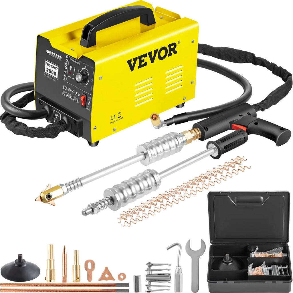 VEVOR Pro Leg Stretcher 220LBS Leg Stretch MachineCarSpotWelder3500ADentPullerKitHandHeldVehicleSpotterWeldingCarBodyBumper