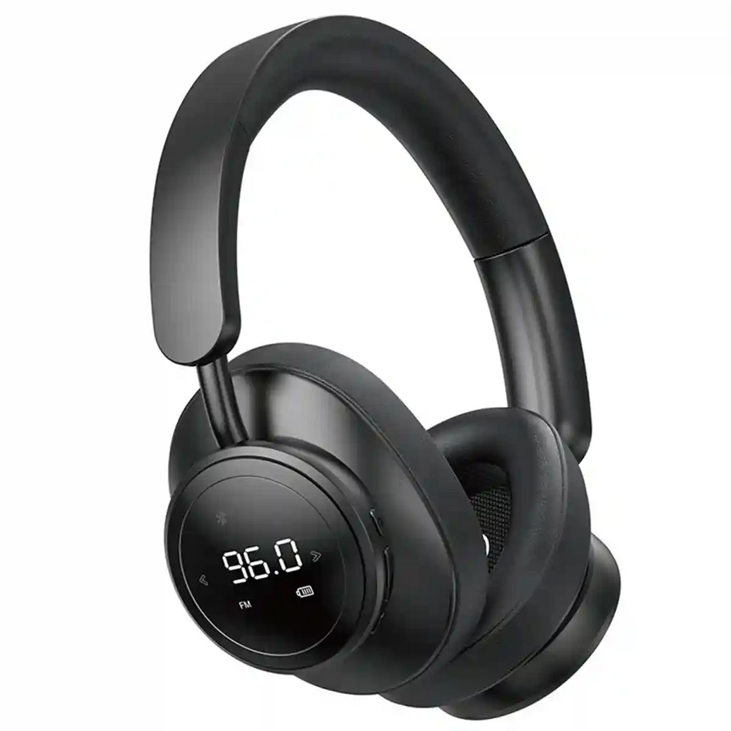 Wireless Headphones with Active Noise Cancellation - Over-Ear Foldable Default Title Tidesmit