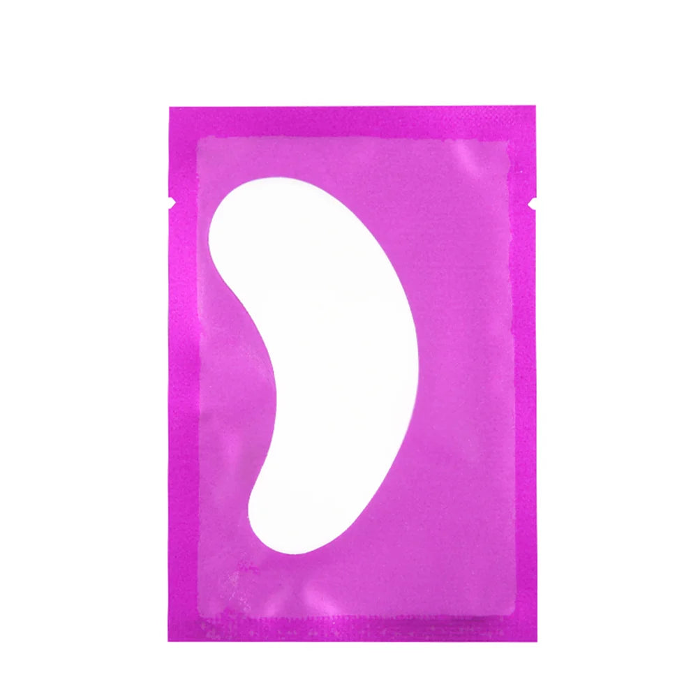 Tidesmit 50 pairs lint free hydrogel under eye patches for eyelash extension application detail view