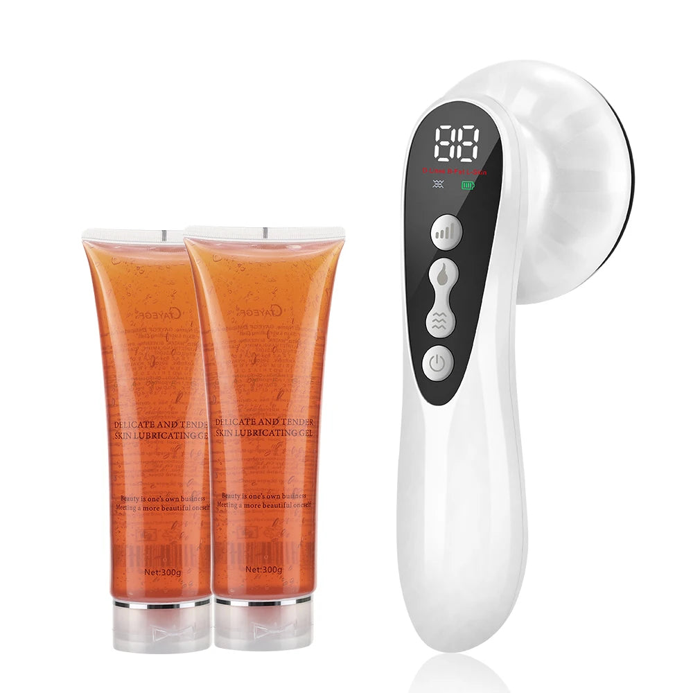 Electric Abdominal Massager: Portable Wellness Device for Body Sculpting Relaxation Treatment with Gel 1 Tidesmit