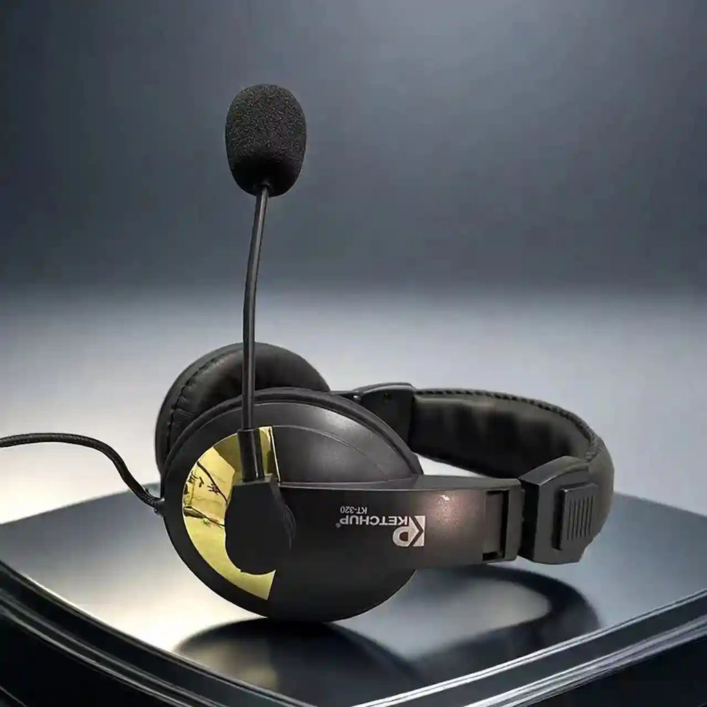 Wired Gaming Headphones with Microphone - Over-Ear PC Headset Tidesmit Tidesmit