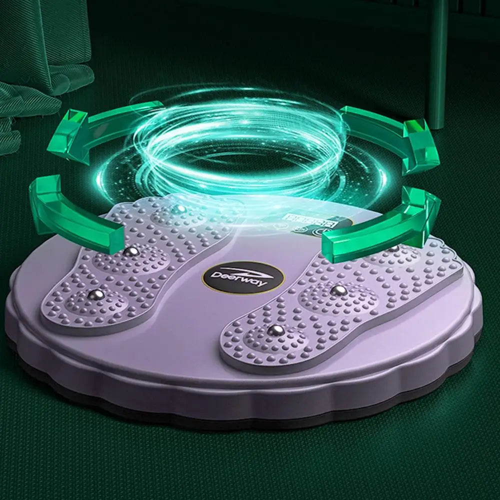 Waist Twisting Disc for Core Fitness - Non-Slip Magnetic Massage Plate Body Shaping Massage Equipment Tidesmit