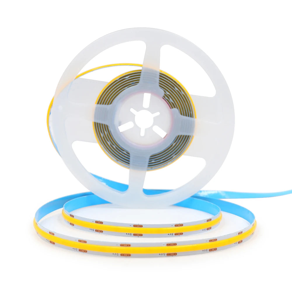 5V Motion Sensor LED COB Light Strip Human Induction USB/Battery Powered Flexible Lamp Under Cabinet Stairs Wardrobe Nightlights