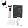 Hifu Face Lifting Machine with EMS Technology - Professional Skin Tightening Eye Massage Instrument UK Plug Tidesmit