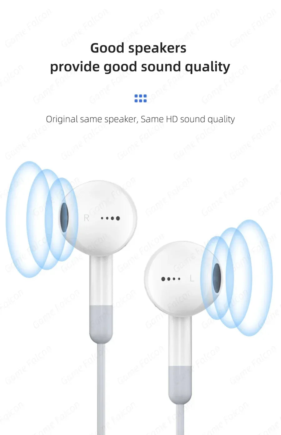 Tidesmit Wired USB-C Earbuds with In-Ear Noise Isolation - 1 Pair Tidesmit