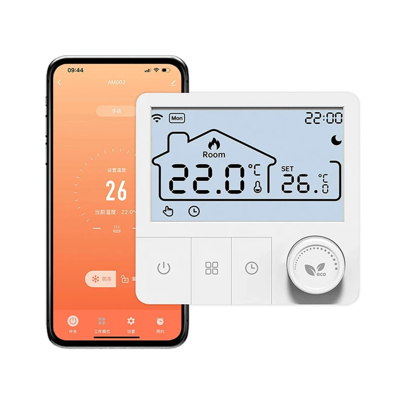 Tuya Smart Home Wifi Heating Thermostat Wireless Automatic Thermostat Wifi Thermostat Temperature Controller Alexa Google Home