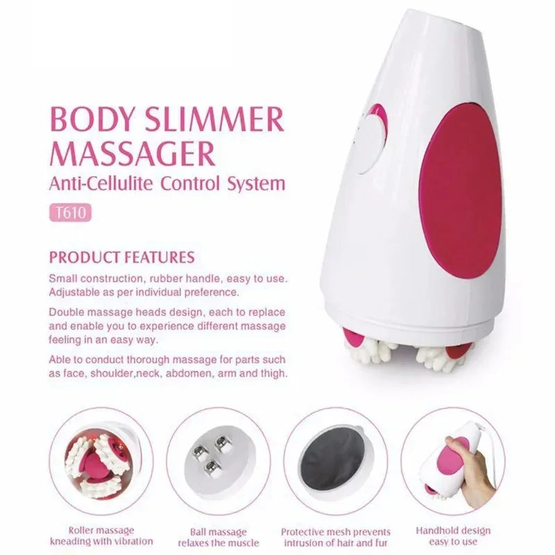 Electric Cellulite Massager | Portable Slimming Belt for Body Sculpting Relaxation Treatment Tidesmit