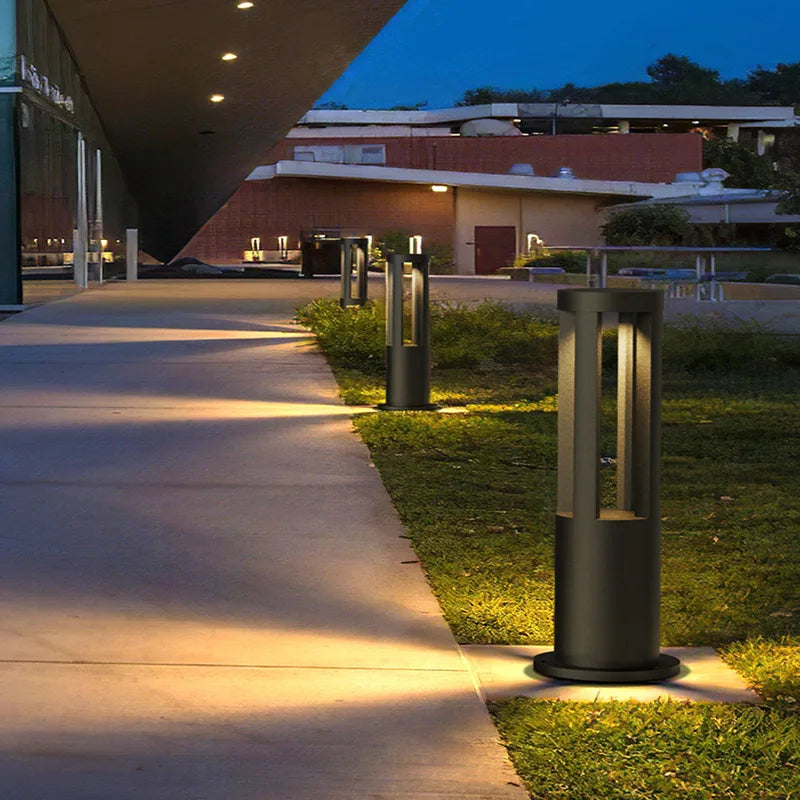 Outdoor LED Lawn Light Waterproof IP65 Aluminum Profile Villa Square 85~265V 7W Street Lamp For Family Courtyard Decoration