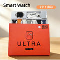 New Fashion Smart Watch Bluetooth Call Man Woman Heart Rate Health Monitoring Sports Waterproof Smartwatch 7 in 1 Straps Watch