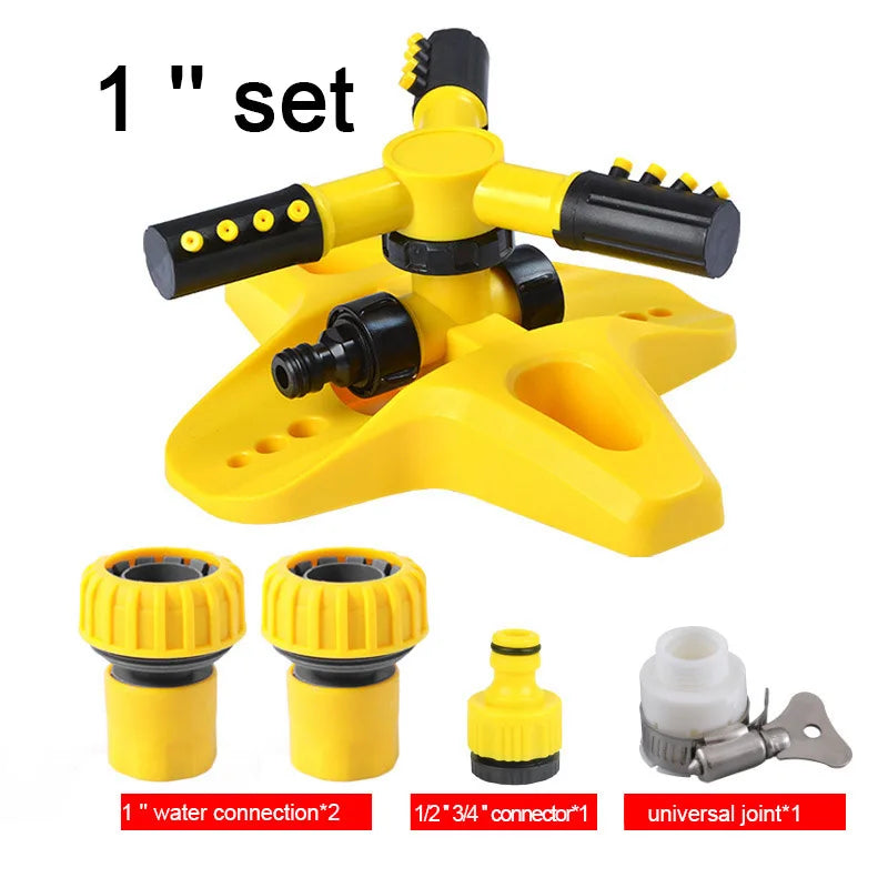 360 Degree Rotating Automatic Sprinkler For Garden Watering Watering Land And Lawn Can Be Connected In Series With Sprinkler