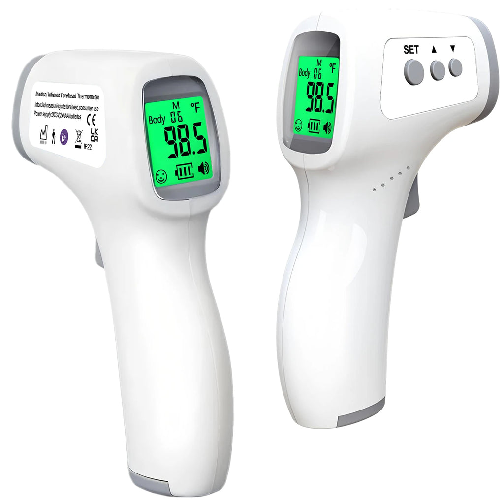 Medical Non Touch Infrared Thermometer Digital Forehead Fever Temperature Meter Home Use