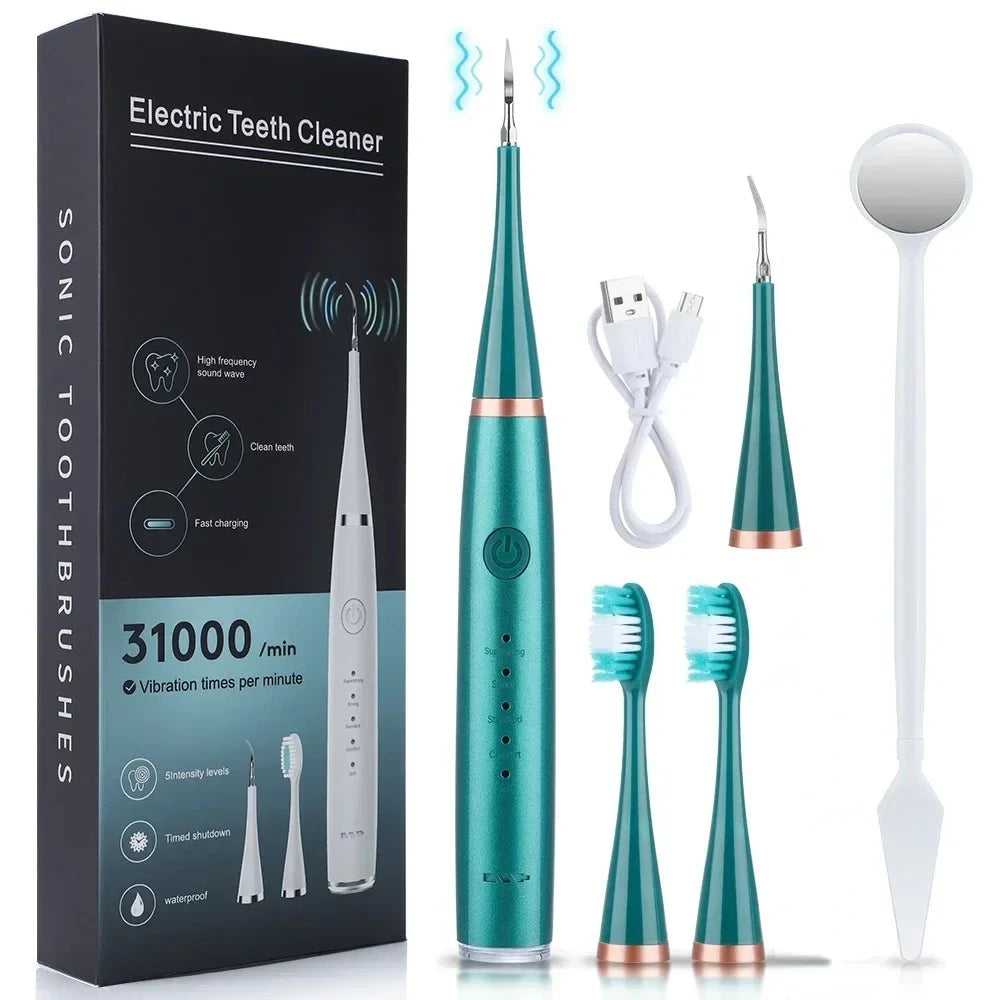 2025 Electric Toothbrush For Sound Wave Cleaning Multifunctional 3-in-1 Teeth Scaling Whitening USB Charging Oral Care