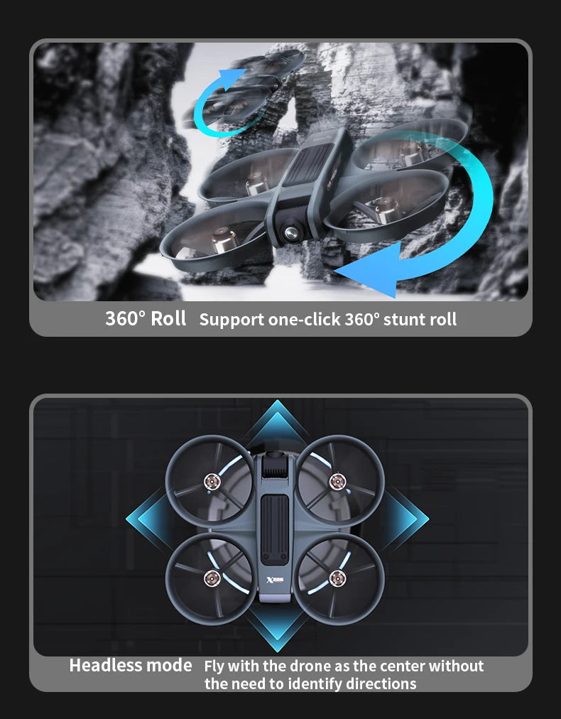 Tidesmit X226 4K Camera Drone with GPS and Obstacle Avoidance Tidesmit