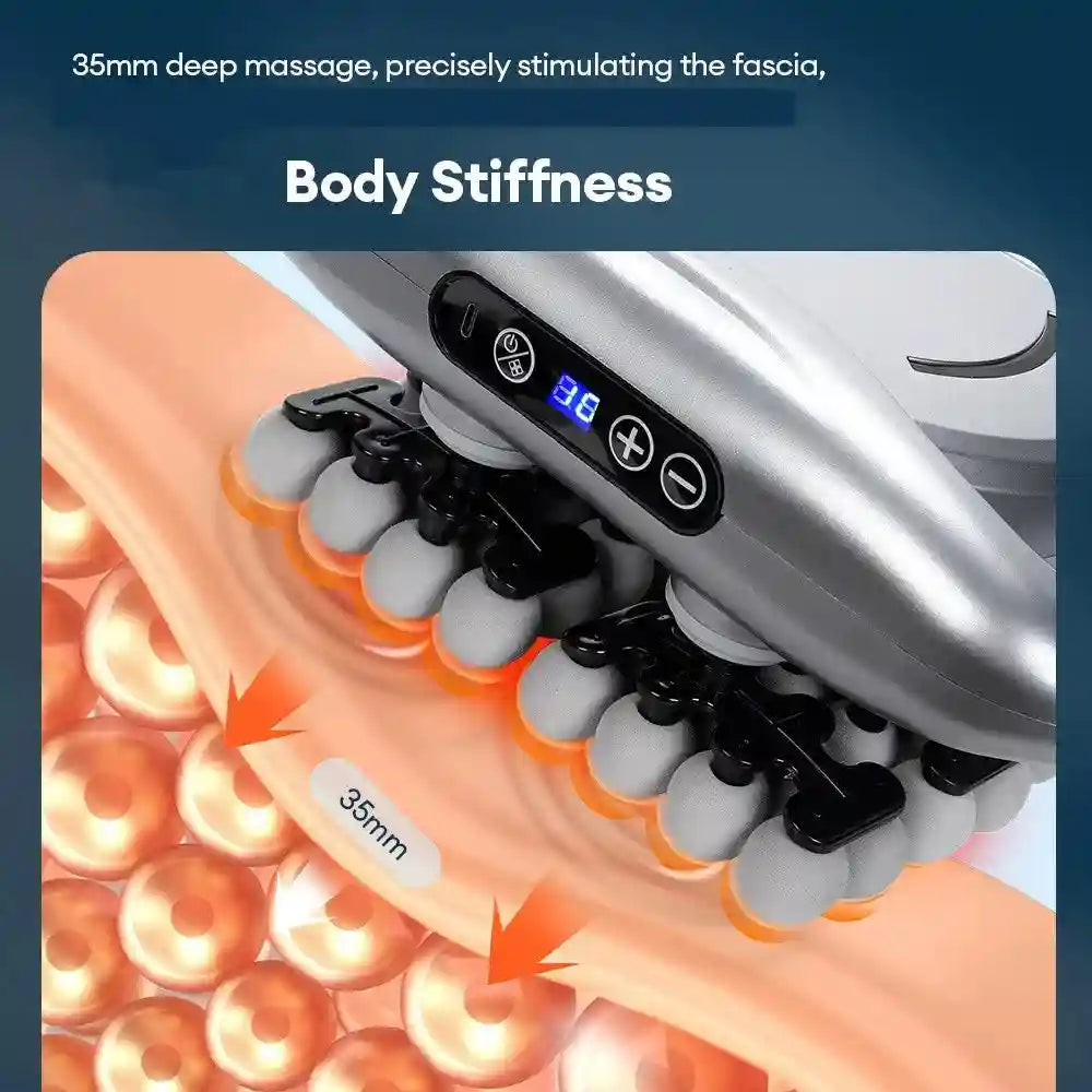 Fascia Gun 48-Head Deep Tissue Percussive Massager for Muscle Recovery Fascia Gun Tidesmit