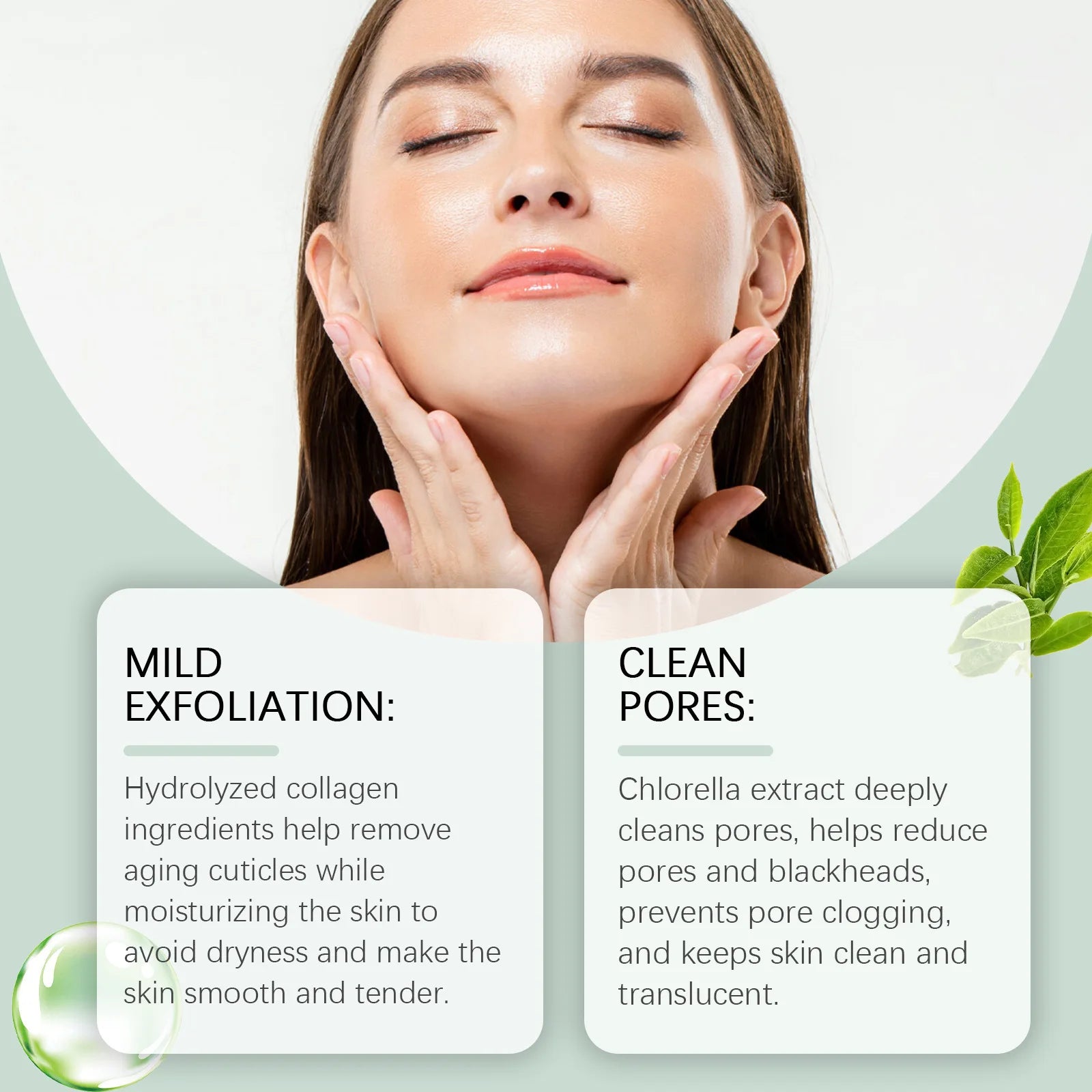 Exfoliating Peeling Gel for Dark Spots, 50g Deep Pore Cleansing Treatment Scrubs Treatments Tidesmit