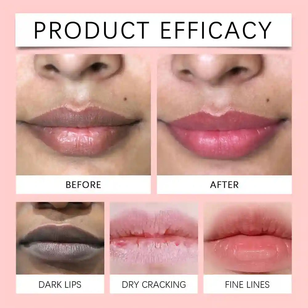 Lip Lightening Balm - Exfoliating Moisturizer for Dark Lips | Tidesmit Lip Care Tidesmit