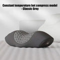 Neck Traction Pillow with Heat Vibration Massager | Tidesmit Massage Cushion RFJZZ-Dark Gray Tidesmit